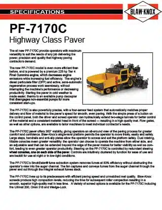 PF-7170C-Specs-cover